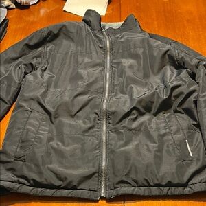 ZeroXposur Men's Black Puffer Jacket reversible